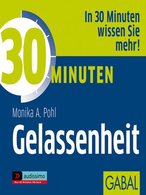 cover image of 30 Minuten Gelassenheit
